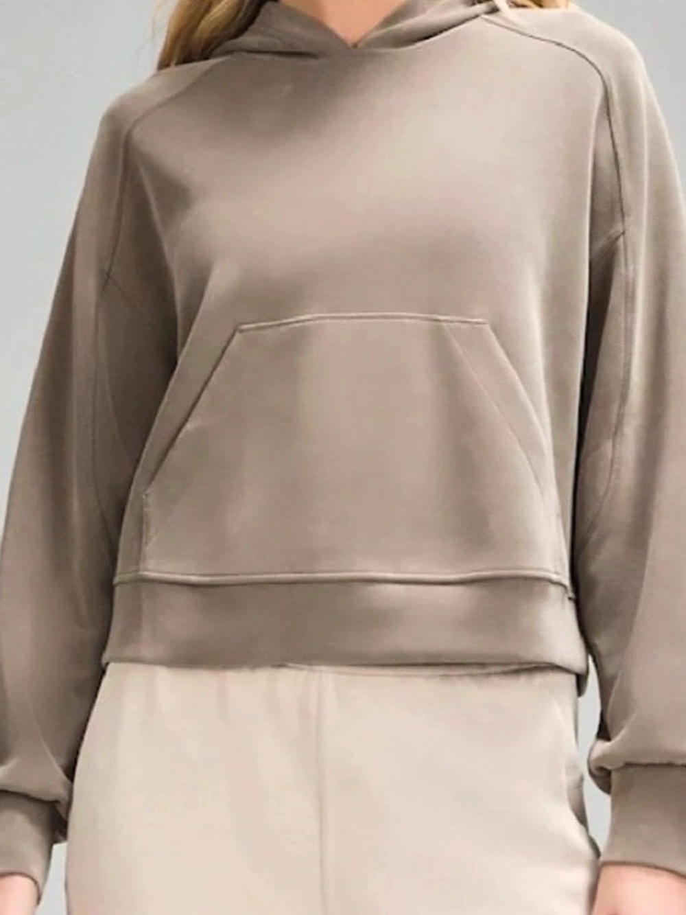 lululemon Softstreme Scuba Hoodie in Riverstone NWOT